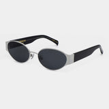 A. KJÆRBEDE A.Kjærbede solbriller Bella Sunglasses Silver Black
