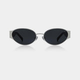 A. KJÆRBEDE A.Kjærbede solbriller Bella Sunglasses Silver Black