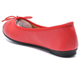SHOES Alli dame ballerinasko VG256 Restudsalg Rosso