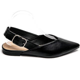 SHOES Amance dame slingback ballerinaer 9705 Shoes Black