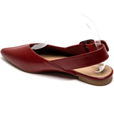 SHOES Amance dame slingback ballerinaer 9705 Shoes Red