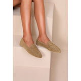 SHOES Anastasia dame loafers H8-565 Shoes Camel