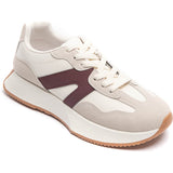 SHOES Annick dame sneakers 8917 Restudsalg Wine