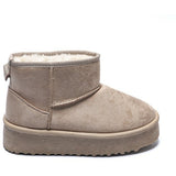 SHOES Ariane dame bamsestøvler WD145 Restudsalg Beige