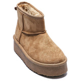 SHOES Ariane dame bamsestøvler WD145 Restudsalg Camel