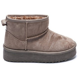 SHOES Ariane dame bamsestøvler WD145 Restudsalg Kaki