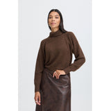 b.young B.YOUNG DAME STRIKTRØJE BYMONNA Knit Java Melange