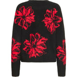 b.young B.YOUNG DAME SWEATER BYOMEA Restudsalg Black Mix