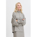 b.young B.YOUNG DAME SWEATSHIRT BYPUSTI Sweatshirt Mid Grey Melange