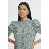 b.young B.YOUNG Dame Skjorte BYGABRIA Shirt BYFLOWER BLURRED LEPRECHAUN