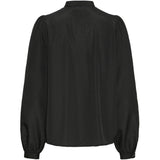 b.young B.YOUNG Dame Skjorte BYIKAJA BOW Restudsalg Meteorite