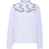 b.young B.YOUNG dame bluse BYIMOGEN Restudsalg Silver Lake Blue Mix