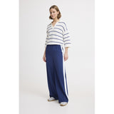 b.young B.YOUNG dame bukser BYDANTA Pant Medieval Blue Mix