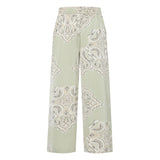 b.young B.YOUNG dame bukser BYJANNIKE Pant Tea Paisley Mix