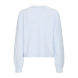 b.young B.YOUNG dame cardigan BXOMEA Cardigan Cashmere Blue MELANGE