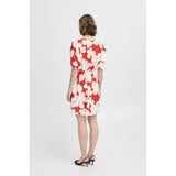 b.young B.YOUNG dame kjole BYIBINE Dress Flame Flower Mix