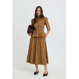 b.young B.YOUNG dame nederdel BYISSALI Skirt Sepia