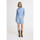 b.young B.YOUNG dame shorts BYKOSMO Shorts Light Blue Denim