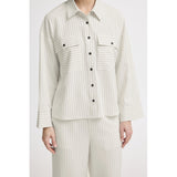 b.young B.YOUNG dame skjorte BYDANNIA Shirt Birch Mix