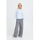 b.young B.YOUNG dame skjorte BYFABIENNE Shirt Della Robbia Blue