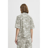 b.young B.YOUNG dame skjorte BYFALAKKA Shirt Animal Kalamata Mix
