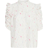 b.young B.YOUNG dame skjorte BYFUNNI Restudsalg Off White Mix