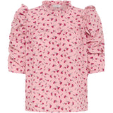 b.young B.YOUNG dame skjorte BYFUNNI Restudsalg Raspberry Sorbet Mix