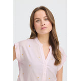 b.young B.YOUNG dame skjorte BYISILAS Shirt Pink Stripe