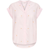 b.young B.YOUNG dame skjorte BYISILAS Shirt Pink Stripe