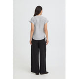 b.young B.YOUNG dame skjorte BYIZOLA Shirt Vetiver Stripe