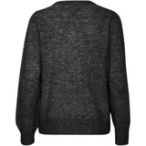 b.young B.YOUNG dame strik BXOKAMA Knit Dark grey melange