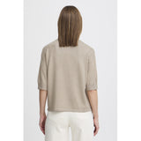 b.young B.YOUNG dame t-shirt BYMMORLA T-shirt Humus Melange