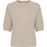 b.young B.YOUNG dame t-shirt BYMMORLA T-shirt Humus Melange