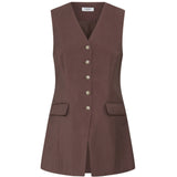 b.young B.YOUNG dame vest BYESSIE Vest French roast