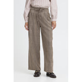 b.young B.Young dame bukser BYXDIYAR Pant BROWN/BLACK TARTAN