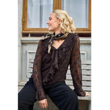 Black Colour BLACK COLOUR dame bluse BCAISHA Blouse Coffee