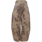Black Colour BLACK COLOUR dame bukser BCAILA Pant Brown Camouflage