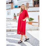 Black Colour BLACK COLOUR dame kjole BCMADICKEN Dress Red