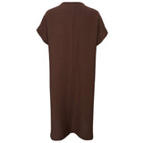 Black Colour BLACK COLOUR dame kjole BCSAMOS Dress Coffee
