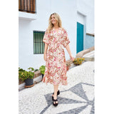 Black Colour BLACK COLOUR dame kjole BCZELENE Dress Coral