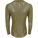 Black Colour BLACK COLOUR dame mesh BCALEXIS Blouse Hunter Green
