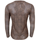 Black Colour BLACK COLOUR dame mesh BCKAMMA Blouse Mini Leo