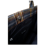 Black Colour BLACK COLOUR dame taske BCDEX Bag Grey Check
