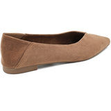 SHOES Belina dame ballerina sko 9873 Shoes Brown