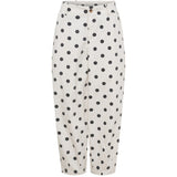Black Colour Black Colour dame bukser BCELLIE Pant White Dot