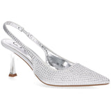 SHOES Blanche dame sko 7077 Restudsalg Silver