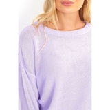 MARTA DU CHATEAU Brave Soul Langærmet strik Restudsalg Lilla