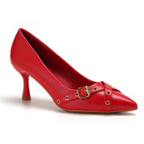 SHOES Brigitte dame sko 77-546 Restudsalg Red