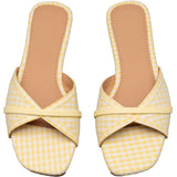 SHOES Bryna dame sandaler 5295 Shoes Yellow