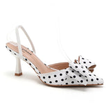 SHOES Dakota dame stiletter P-1480 Shoes White